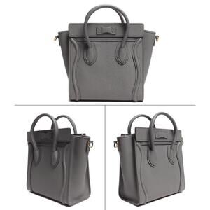 Celine Luggage Handbag Leather Called Shopper